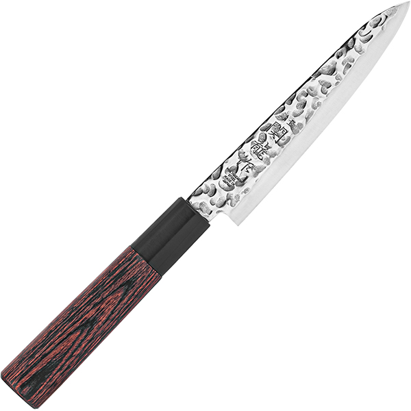 Нож кухонный «Петти»; сталь нержавейка,дерево; L=12см