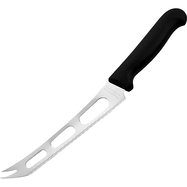 Нож для сыра; сталь нержавейка,пластик; L=15см
