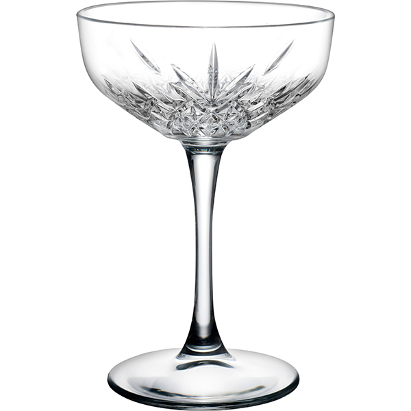 Шампанское-блюдце «Таймлесс»; стекло; 255мл; D=108,H=157мм; прозрачный