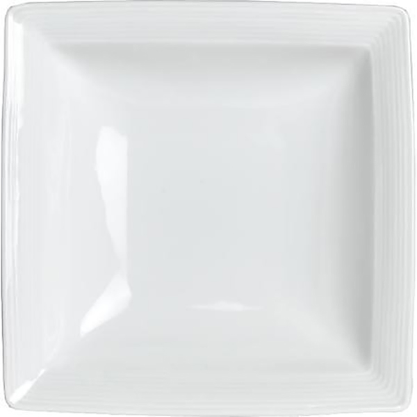Тарелка для супа квадратная; фарфор; L=17.8,B=17.8см
