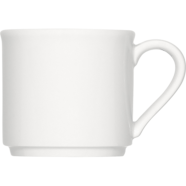 Чашка чайная; фарфор; 180мл; белый
