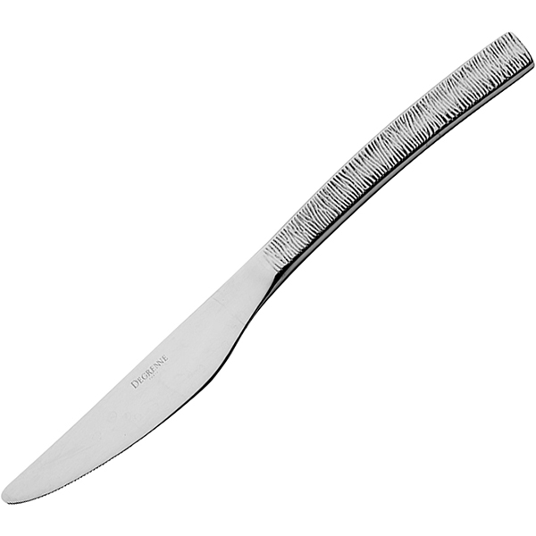 Нож десертный с серрейтором «Акватик»; сталь нержавеющая; L=211мм
