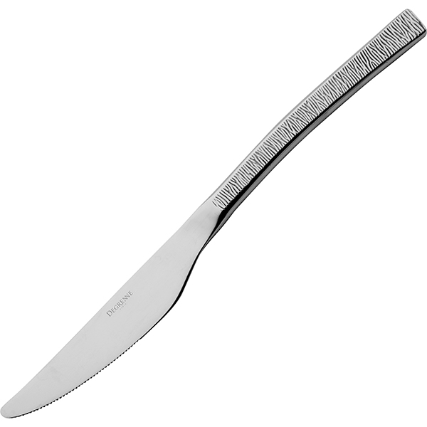 Нож столовый с серрейтором «Акватик»; сталь нержавеющая; L=235мм
