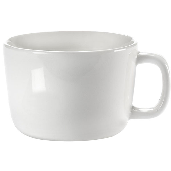 Чашка для капучино «Пас-парту»; фарфор; 200мл; D=8.5,H=6.1см; белый