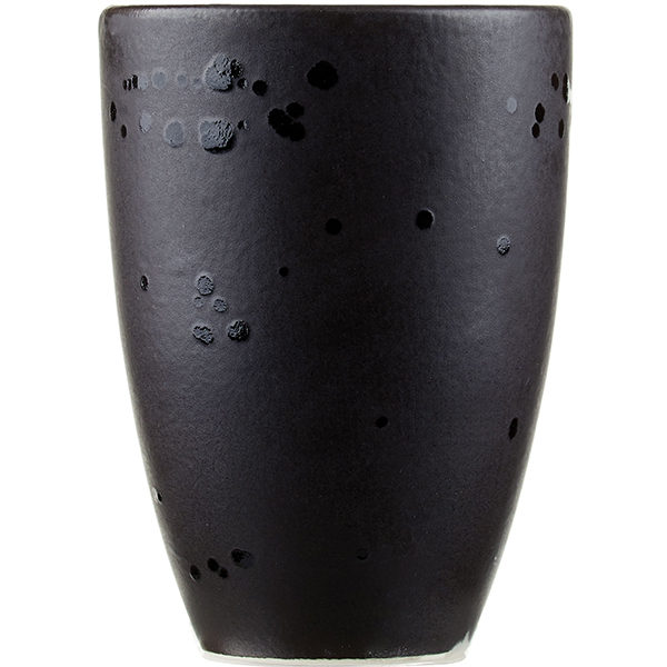 Стакан «Оникс»;  керамика;  350мл;  D=8,H=11см;  черный