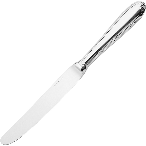 Нож столовый; сталь нержавеющая,посеребрен.