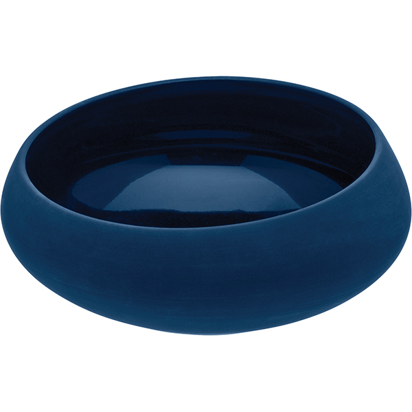 Салатник «Гурмэ»;  керамика;  300мл;  D=12см;  синий