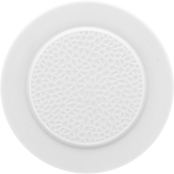 Тарелка для хлеба и масла «Колекшн эл фрэгментс»;  фарфор;  D=14см;  белый