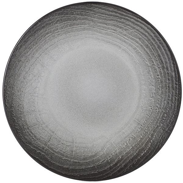 Тарелка десертная «Свелл»;  керамика;  D=21,5см;  черный