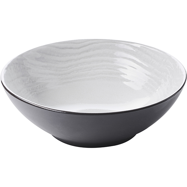 Тарелка глубокая «Свелл»;  керамика;  D=19см;  белый