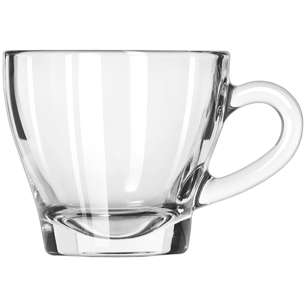 Чашка кофейная;  стекло;  D=61,H=65мм