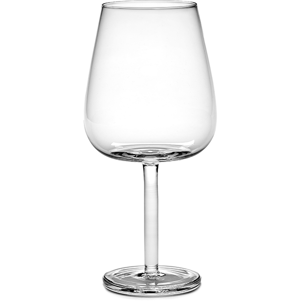 Бокал для красного вина «Бейс»;  стекло;  0,65л;  D=10,H=22см;  прозрачный