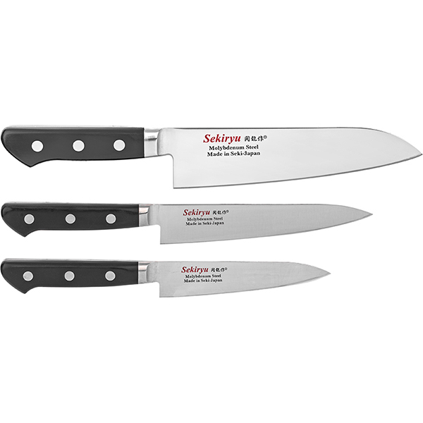 Набор ножей серии «Осака»[3шт]  сталь нержавеющая,полиоксиметилен  Sekiry