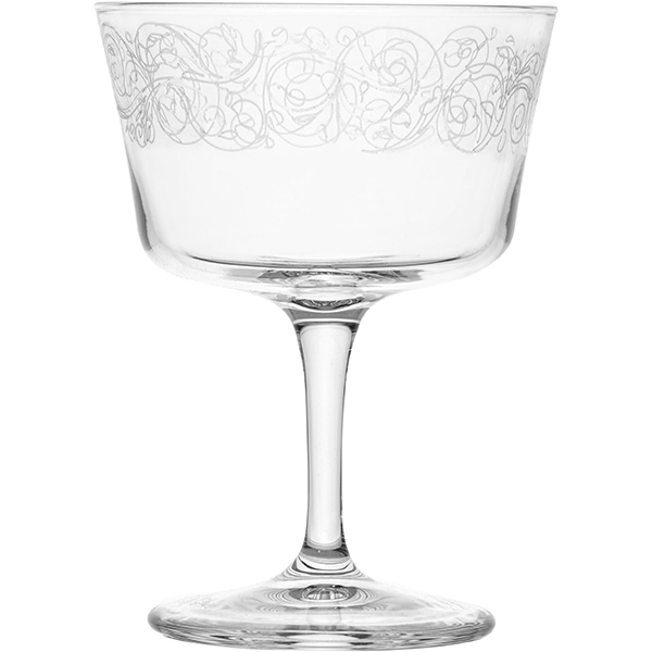 Шампанское-блюдце «Новеченто Либерти»; стекло; 220мл; D=90,H=124мм; прозрачный