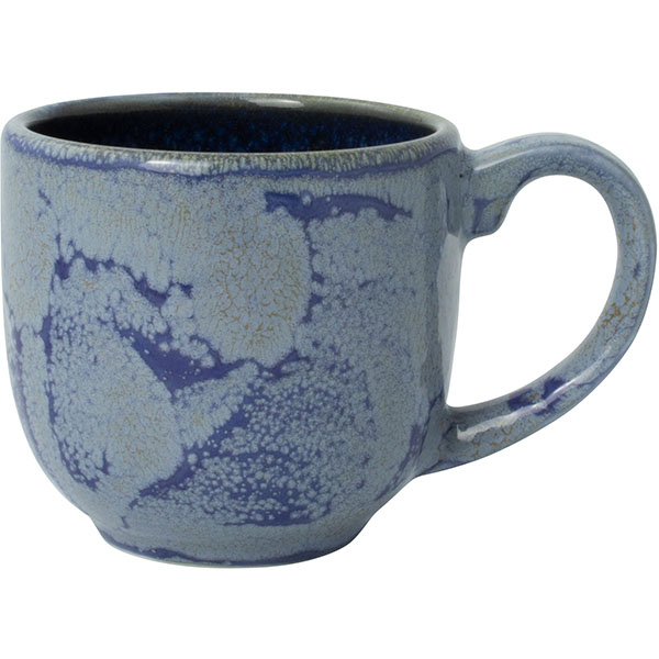 Чашка кофейная «Аврора Визувиус Ляпис»; фарфор; 110мл; синий,голуб.