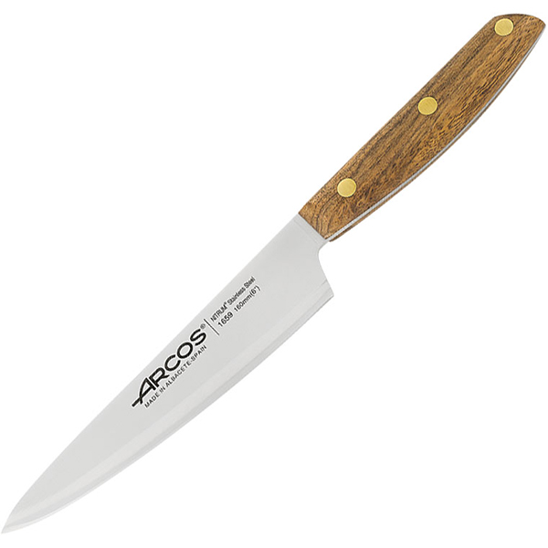Нож поварской «Нордика»; сталь нержавеющая; ,L=16см