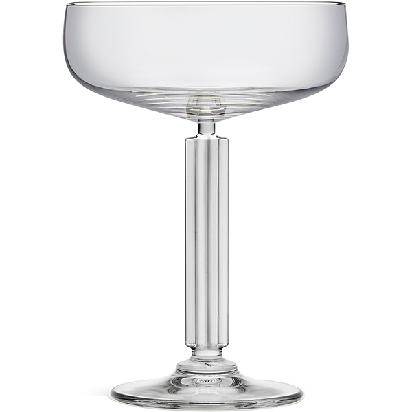 Шампанское-блюдце «Модерн Америка»; стекло; 280мл; D=10,8,H=15см; прозрачный