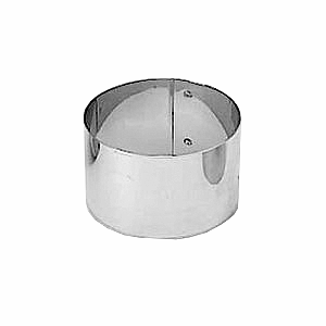 Кольцо кондитерское; сталь нержавеющая; D=50, H=35мм; металлический