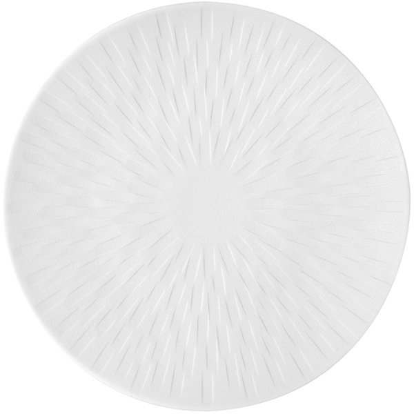 Тарелка пирожкоая «Бореаль сатин»; фарфор; D=15см; белый