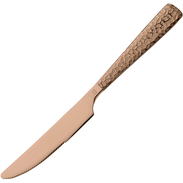 Нож десертный «Палас Мартелато»; сталь нержавеющая; медный