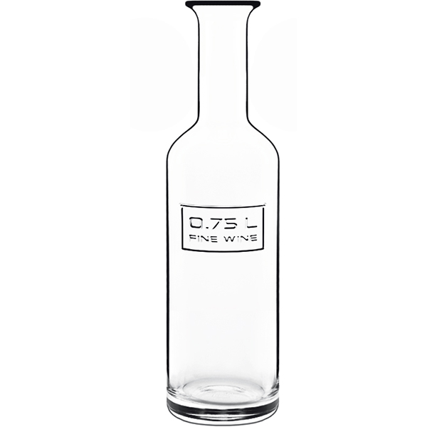 Бутылка для вина без крышки «Оптима»  стекло  0, 75л BL
