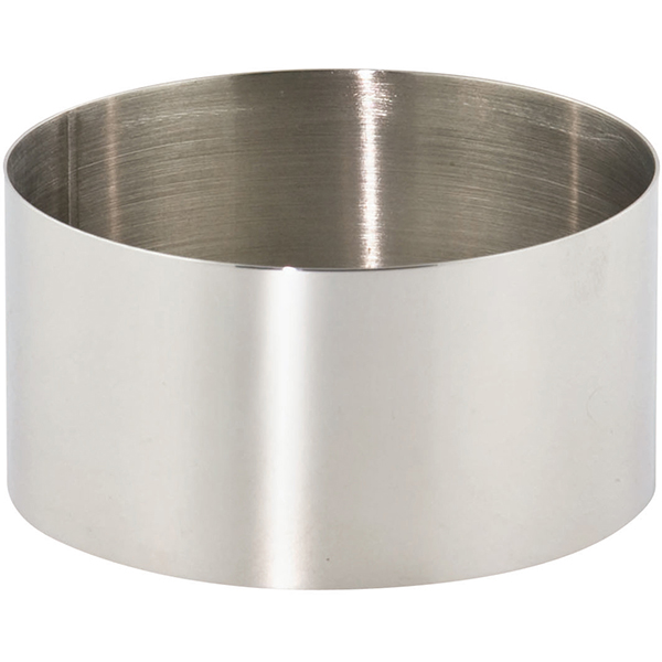 Набор кондитерских форм «Круг» кольцо кондитерское[2шт]; сталь; D=60, H=45мм; металлический