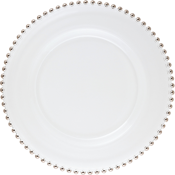 Тарелка пирожковая «Гелиос»; стекло; D=15, 5см; прозрачный
