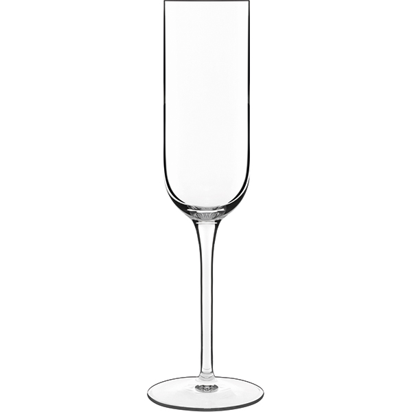 Бокал-флюте «Сублим»; хрустальное стекло; 210мл; D=70, H=235мм; прозрачный
