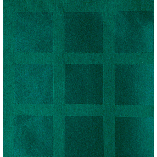 Скатерть жаккардовая; полиэстер, хлопок; , L=1, 45, B=1, 45 м; зелен.