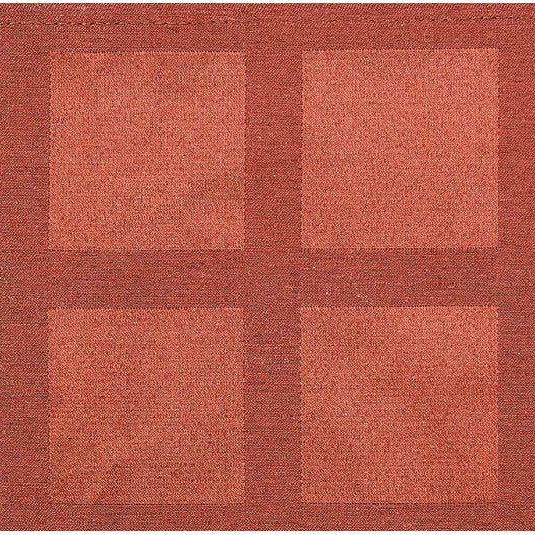 Скатерть жаккардовая; полиэстер, хлопок; , L=1, 5, B=1, 5 м; коричнев.