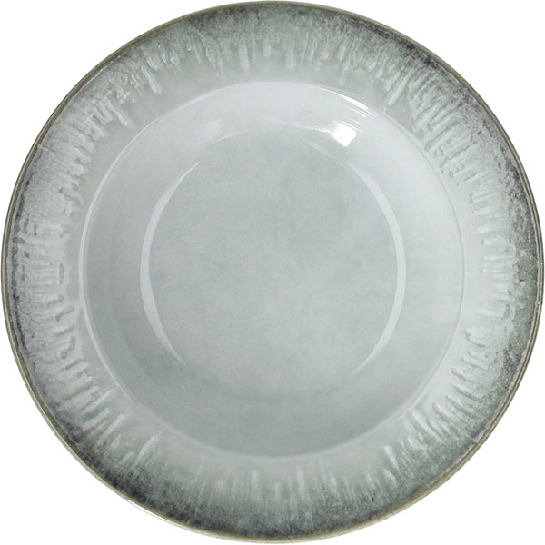 Тарелка для пасты «Ориджини»; фарфор; D=27см; серый