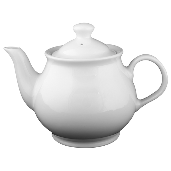Чайник «Белая» Классик  фарфор  400мл Башкирский фарфор
