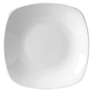 Тарелка квадратная «Монако Вайт»  материал: фарфор  высота=27, длина=230, ширина=230 мм Steelite