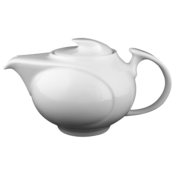 Чайник «Белая» Восточный  фарфор  0, 6л Башкирский фарфор