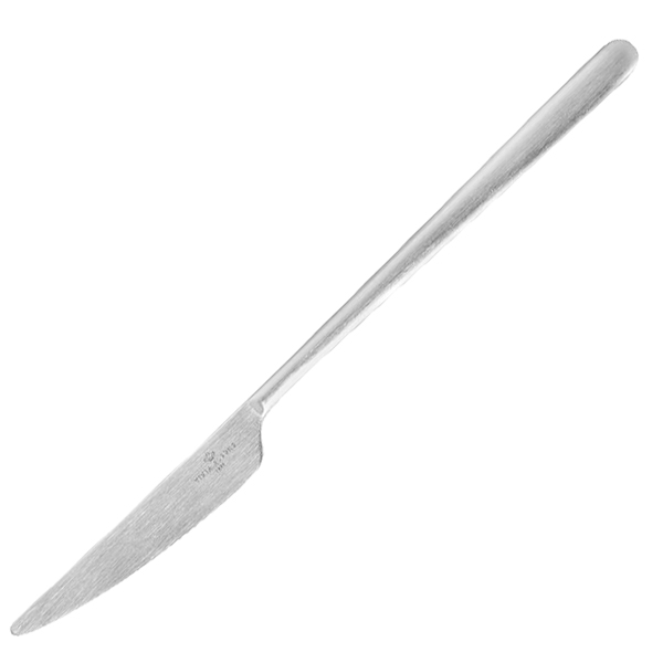 Нож столовый; сталь нержавеющая; , L=24, 2см; матовый