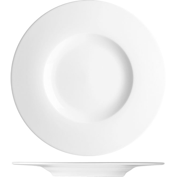 Тарелка для хлеба «С-Класс»; материал: фарфор; диаметр=17 см.; белый