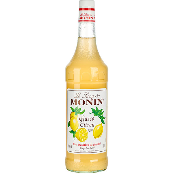Сироп «Лимон» Monin; стекло; 1л; D=8, H=33см