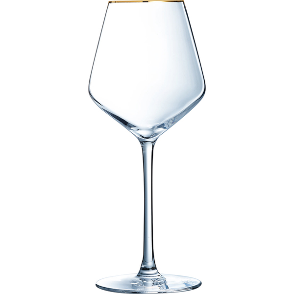 Бокал для вина «Ультим Борд Ор»  хрустальное стекло  380мл Cristal D\'arques