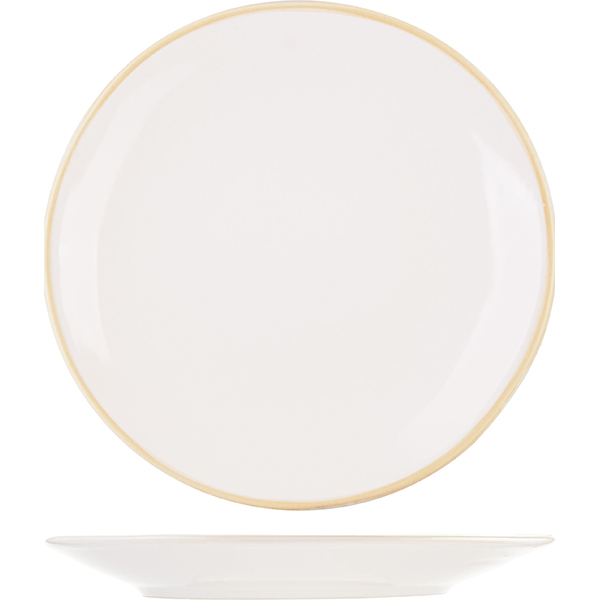 Тарелка для закусок  керамика  D=230, H=25мм Grey Simmonds