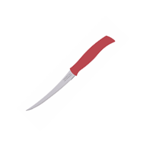 Нож для томатов/цитрусовых; , L=12, 5см; красный