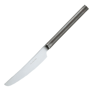 Нож столовый «Фуоко»; сталь нержавеющая; серебрист.