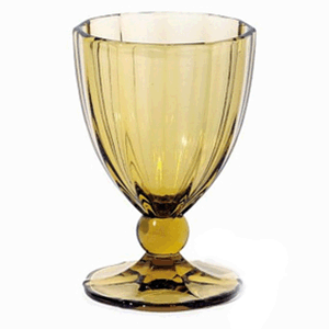 Бокал для вина «Анаис»; стекло; 300мл; D=9, H=14см; амбер