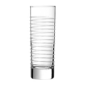 Хайбол «Блэк лайт»; стекло, силикон; 220мл; D=5, H=15см; прозрачный