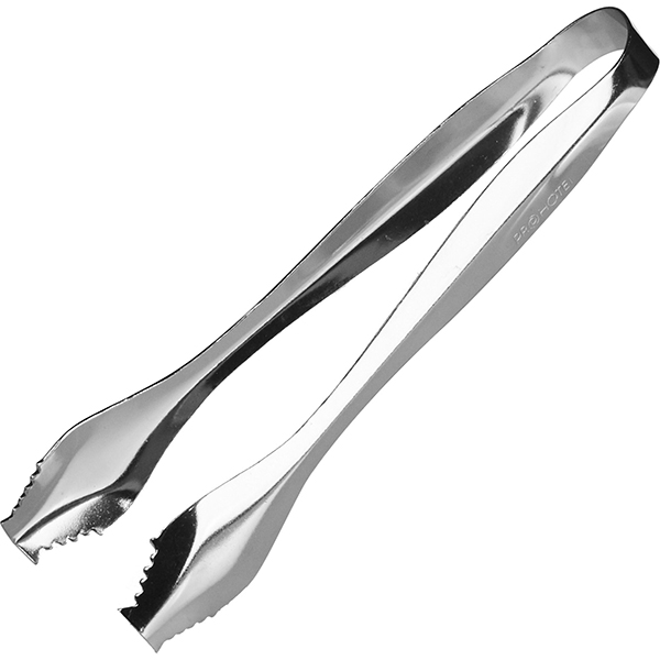 Щипцы для льда «Проотель»; сталь нержавеющая; длина=180/45, ширина=23 мм; металлический