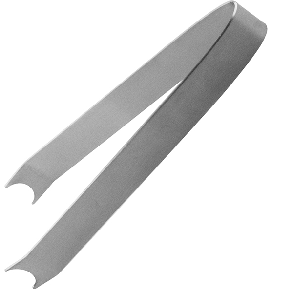 Щипцы для льда «Проотель»; сталь нержавеющая; длина=130/15, ширина=15 мм; металлический