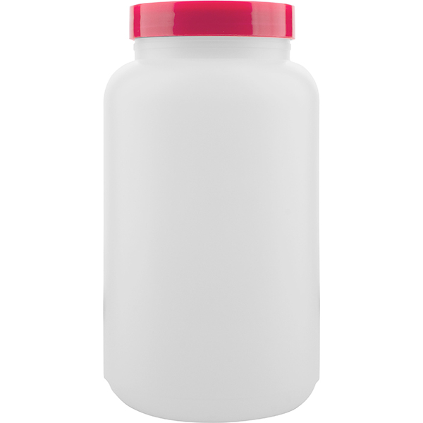 Емкость для сока с крышкой в ассортименте; пластик; 2.5л; диаметр=9, высота=22 см.; белый