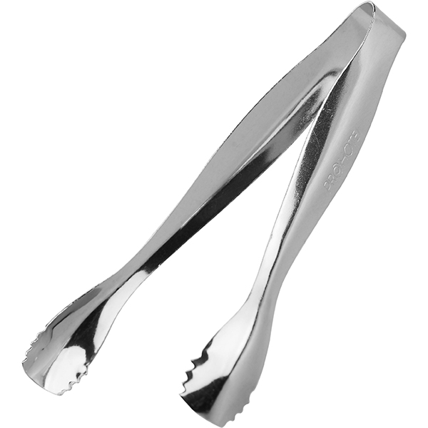 Щипцы для сахара «Проотель»; сталь нержавеющая; длина=125/55, ширина=20 мм; металлический