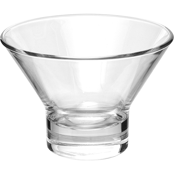 Креманка «Эпсилон»; стекло; 375 мл; диаметр=128/60, высота=90 мм; прозрачный