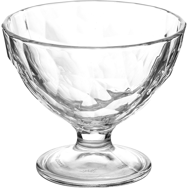Креманка «Даймонд»; стекло; 220 мл; диаметр=102, высота=86 мм; прозрачный
