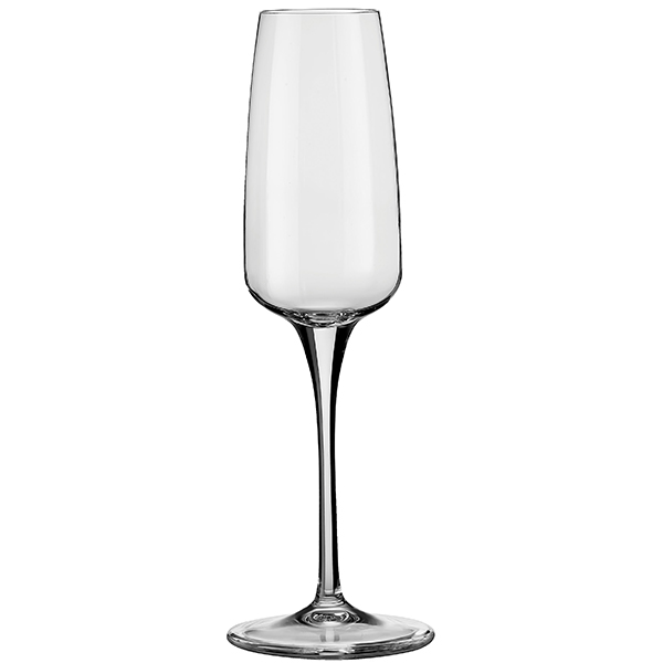 Бокал для шампанского флюте «Аурум»; стекло; 230 мл; диаметр=45/65, высота=235 мм; прозрачный